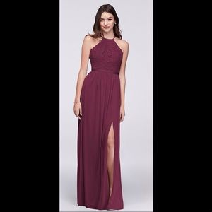 David's Bridal Bridesmaid Dress